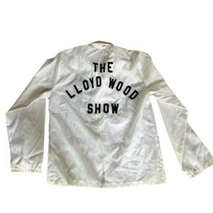 RARE 1970s Holloway Coaches Jacket The Lloyd Wood Show Windbreaker / M -